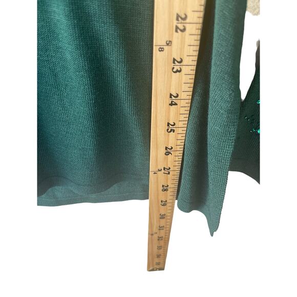 Diane Von Furstenberg Vtg Small 100% Silk Sequin Top Fairy Fitted Elena Gilbert - Picture 7 of 7